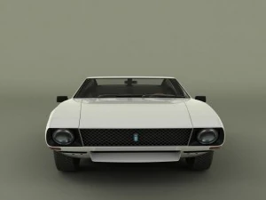 de tomaso mangusta 1969 3D Model