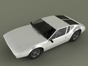 de tomaso mangusta 1969 3Dモデル