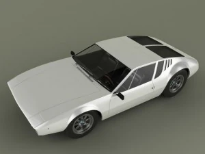 de tomaso mangusta 1969 3D Model