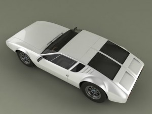 de tomaso mangusta 1969 3Dモデル