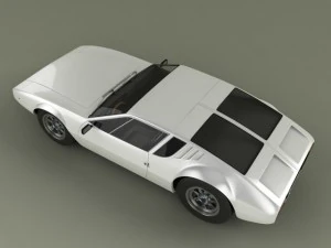 de tomaso mangusta 1969 3D Model