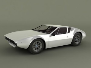 de tomaso mangusta 1969 3Dモデル