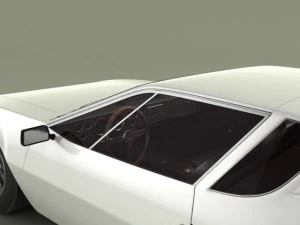 de tomaso mangusta 1969 3D Model