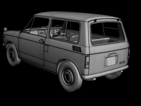 Honda LN360 III 3D Model