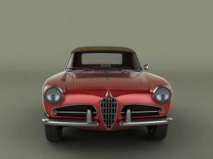 alfa romeo giulietta spider veloce 3D 모델