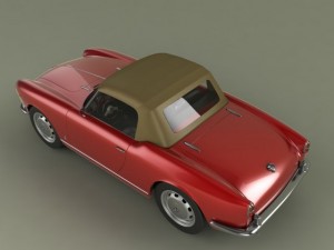 alfa romeo giulietta spider veloce 3D 모델