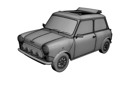 Morris mini 35th Anniversary Modelo 3D