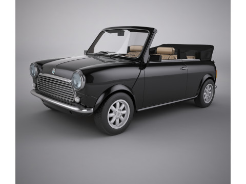 Rover mini convertible 3D Модель