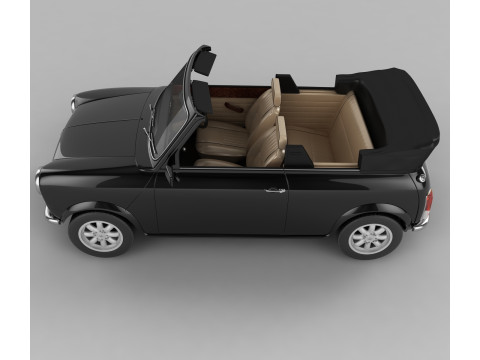 Rover mini convertible Modèle 3D