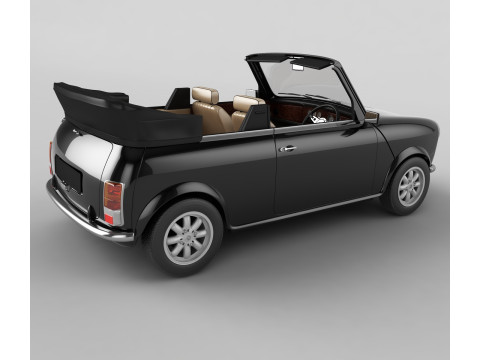 Rover mini convertible Modèle 3D