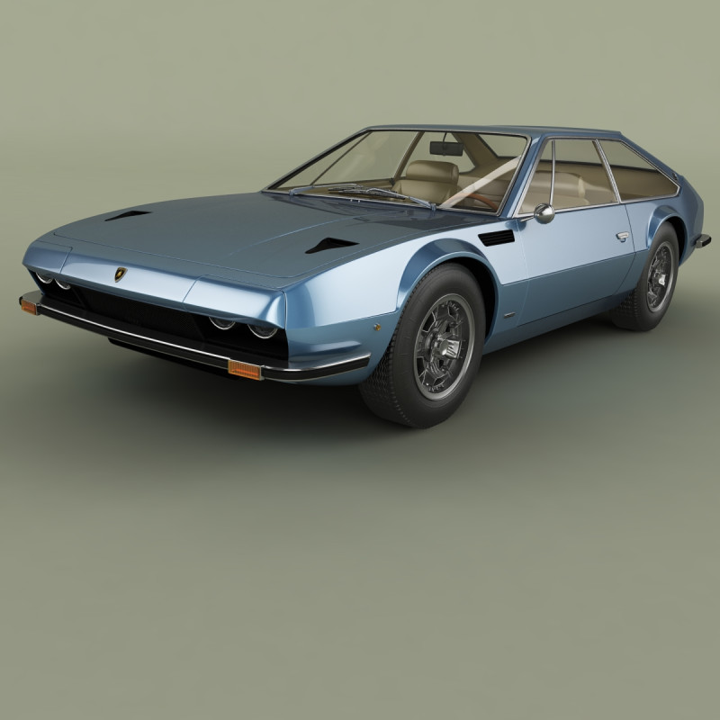 Jarama 400GT Modelo 3D .c4d .max .obj .3ds .fbx .stl .blend