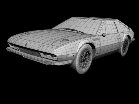 Jarama 400GT Modello 3D