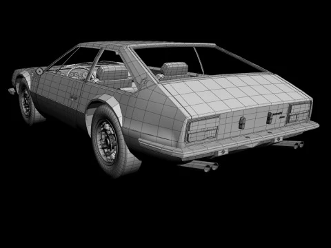 Jarama 400GT Modello 3D