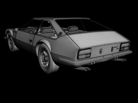 Jarama 400GT Modello 3D