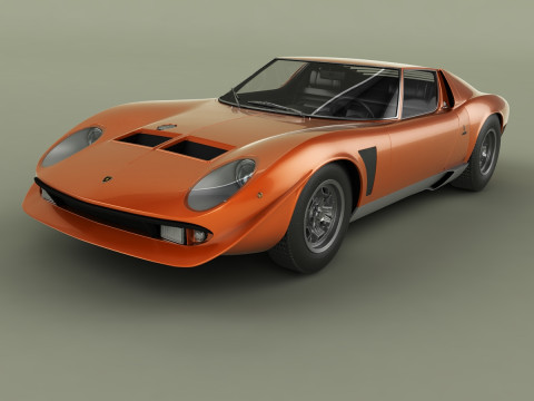 Miura Jota SVJ 3D Модель