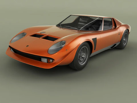 Miura Jota SVJ Modelo 3D