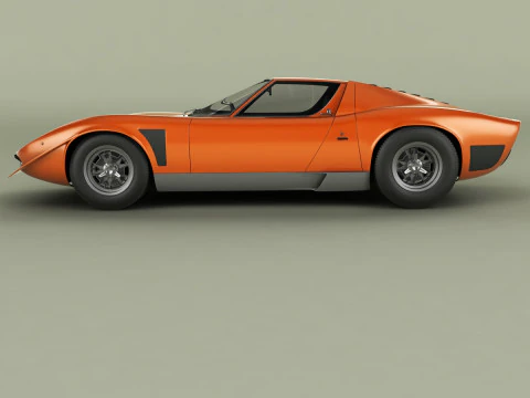 Miura Jota SVJ 3D Modell