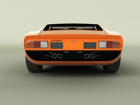 Miura Jota SVJ Modelo 3D