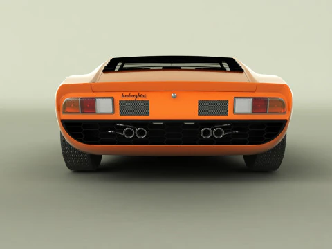 Miura Jota SVJ 3D Modell