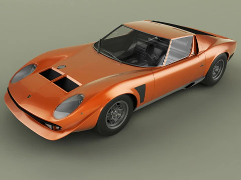 Miura Jota SVJ 3D Modell