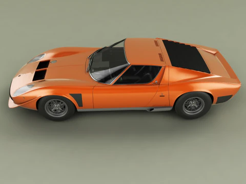 Miura Jota SVJ 3D Modell