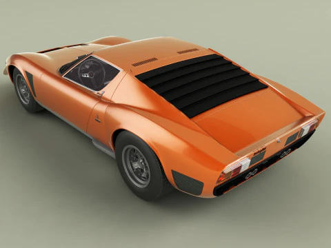 Miura Jota SVJ 3D Modell