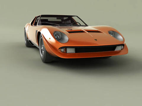 Miura Jota SVJ 3D Modell