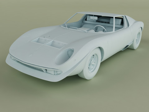 Miura Jota SVJ Modelo 3D