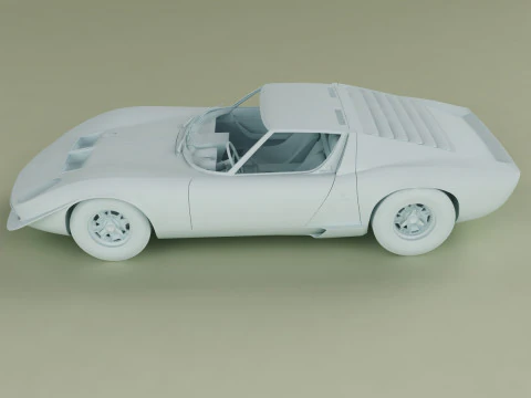Miura Jota SVJ 3D Modell