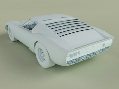 Miura Jota SVJ Modelo 3D