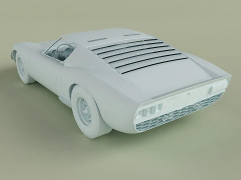 Miura Jota SVJ 3D Modell