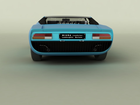 Miura Roadster Model 3D