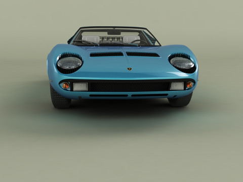 Miura Roadster Model 3D