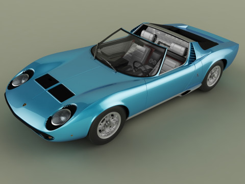 Miura Roadster Model 3D