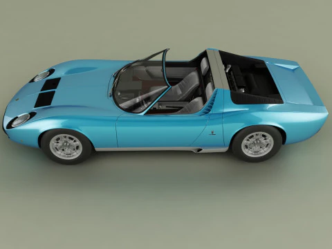 Miura Roadster 3D Model