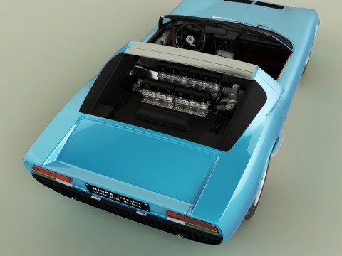 Miura Roadster Model 3D