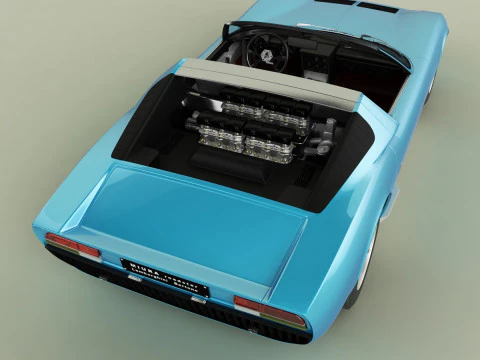 Miura Roadster 3D Model