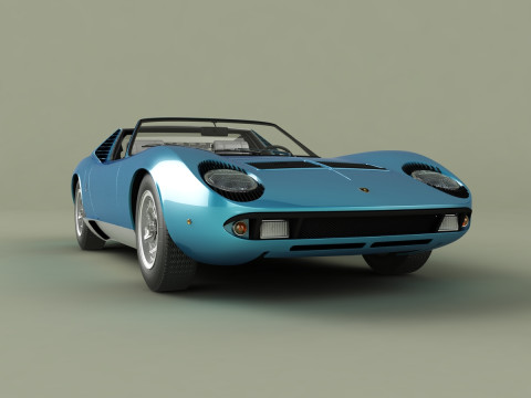 Miura Roadster Model 3D