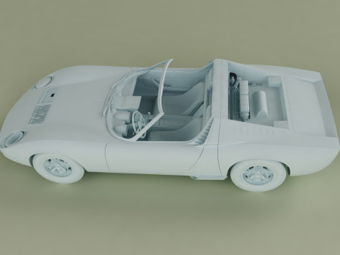 Miura Roadster Model 3D