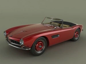 BMW 507 3D Modell