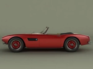 bmw 507 3D Model