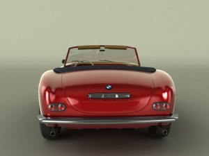 bmw 507 3D Model