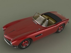 bmw 507 3D Model