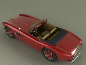 bmw 507 3D Model