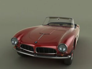 bmw 507 3D Model