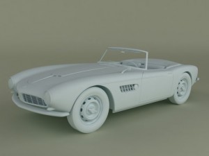 bmw 507 3D Model