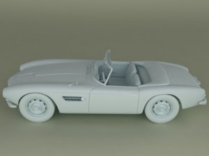 bmw 507 3D Model
