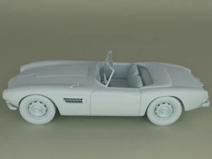 bmw 507 3D Model