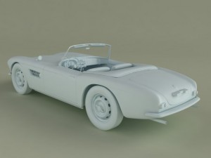 bmw 507 3D Model