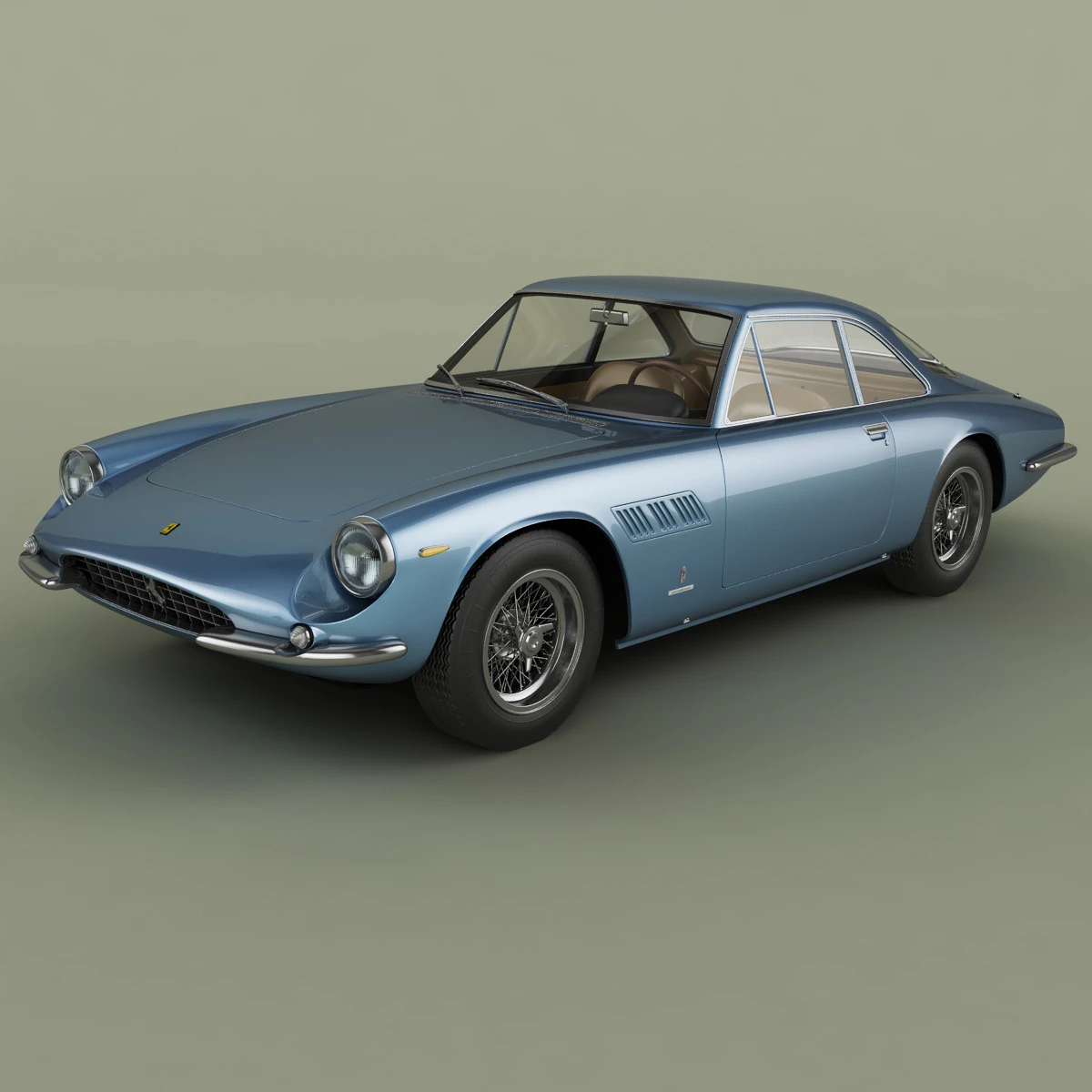 Ferrari 500 Superfast 3D Model .c4d .max .obj .3ds .fbx .stl .blend 